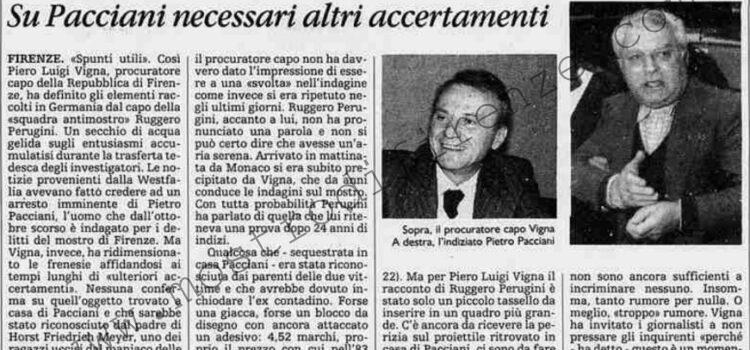 <b>27 Giugno 1992 Stampa: La Stampa – A Firenze dietrofront sul mostro</b>