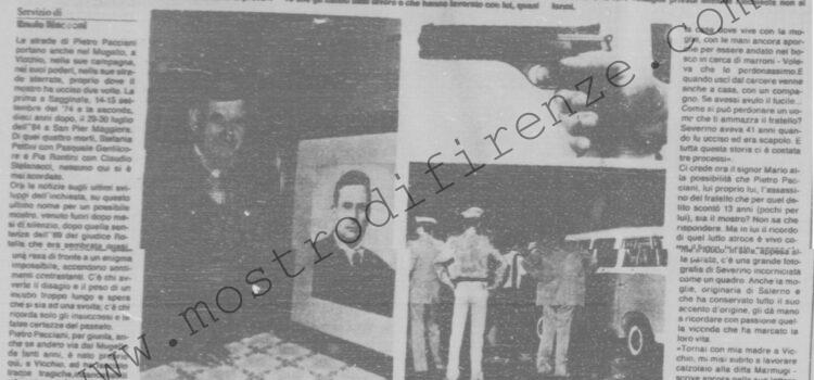 <b>1 Novembre 1991 Stampa: La Nazione – Mostro, lungo le strade del mistero – Sesso, stranezze, niente prove Da ventitré anni lo stesso cliché</b>
