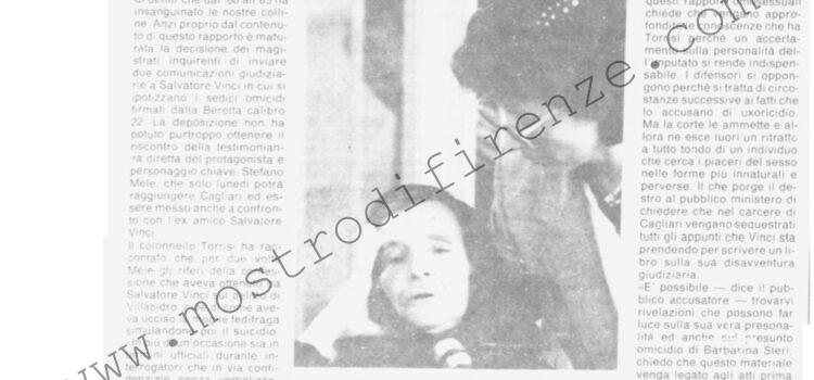 <b>15 Aprile 1988 Stampa: La Nazione – Quei vizzi di Salvatore</b>